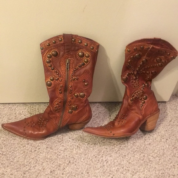 Italian cowboy boots. - Picture 1 of 6